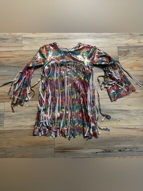 Wishcraft - Girls Size 8 - Groovy Hippie 60’s Costume Tunic Top